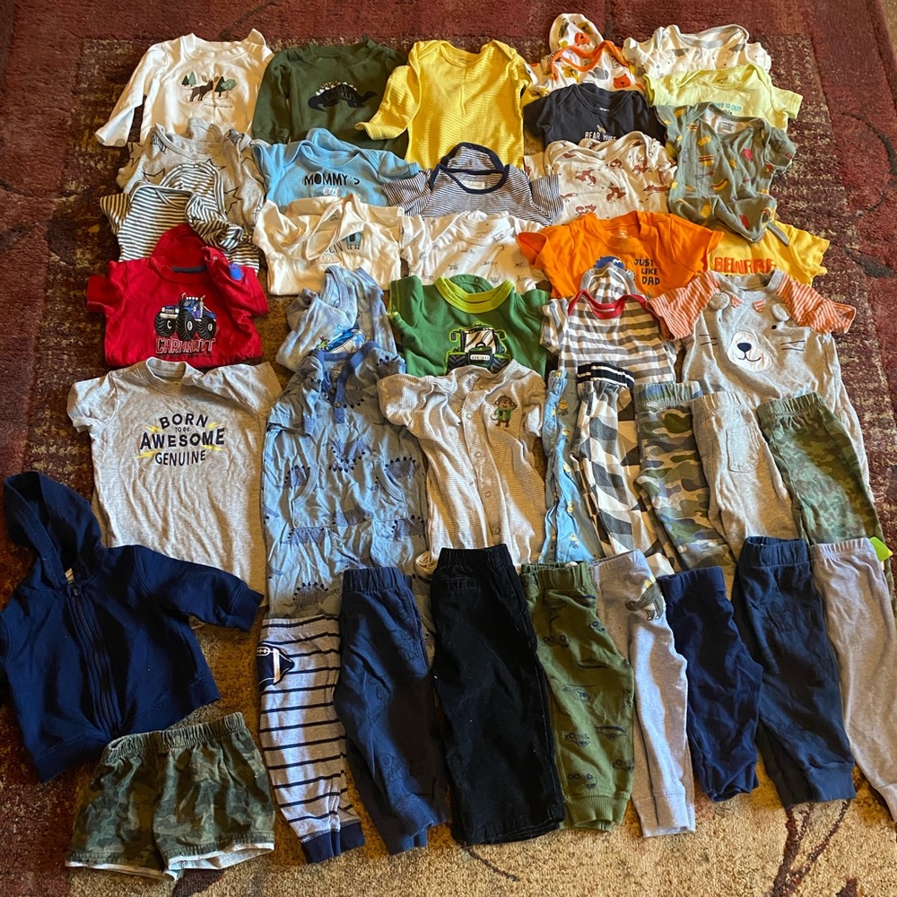 Baby boy bundle size 6-9 months